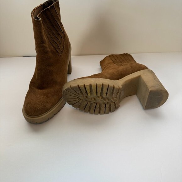 Dolce Vita Caster H2O Booties Camel - Picture 2 of 4